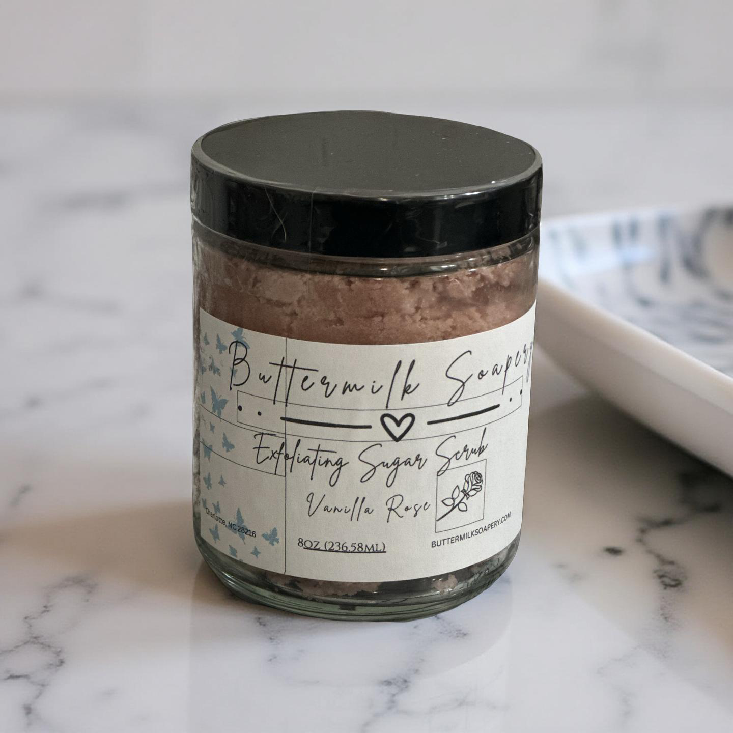 Vanilla Rose Exfoliating Sugar Scrub