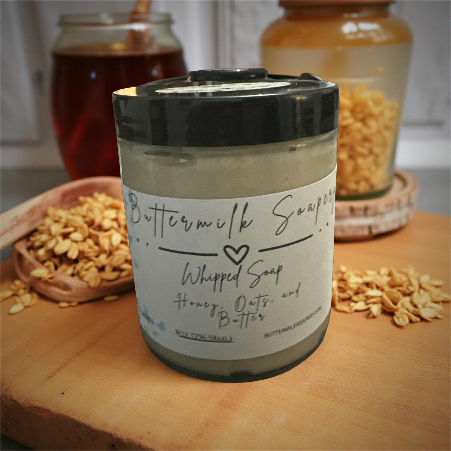 Honey & Oats Whipped Soap